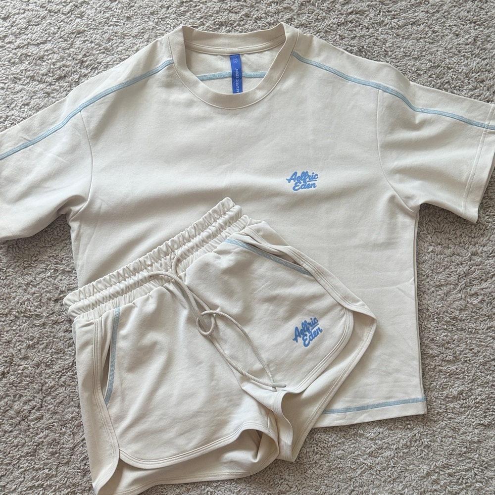 Cream Short Sleeve Tee